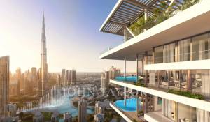 Nově ve výstavbě Byt Downtown Dubai
