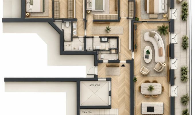 Prodej Penthouse Madrid