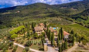 Prodej Vlastnost vinice Greve in Chianti