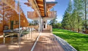 Sezónní pronájem Chalet Crans-Montana